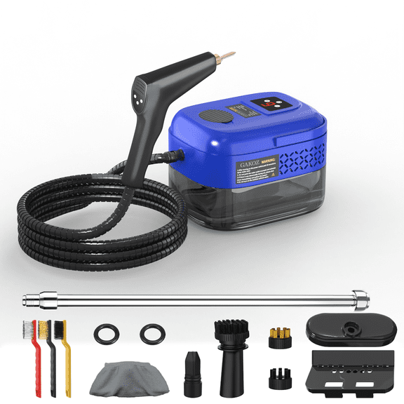 High pressure steam cleaner, high-temperature carpet cleaner, handheld household steam cleaner, steam cleaner, easy to carry, suitable for kitchen fumes, sofas, small air conditioners