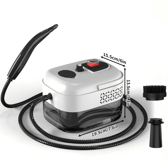 High pressure steam cleaner, high-temperature carpet cleaner, handheld household steam cleaner, steam cleaner, easy to carry, suitable for kitchen fumes, sofas, small air conditioners