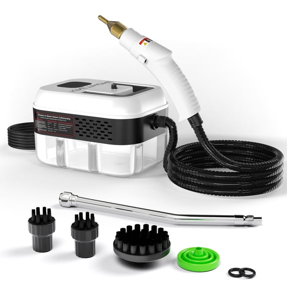 High-pressure steam cleaner, household steam cleaner handheld, suitable for kitchen fumes, sofas, small air conditioners, washing machines