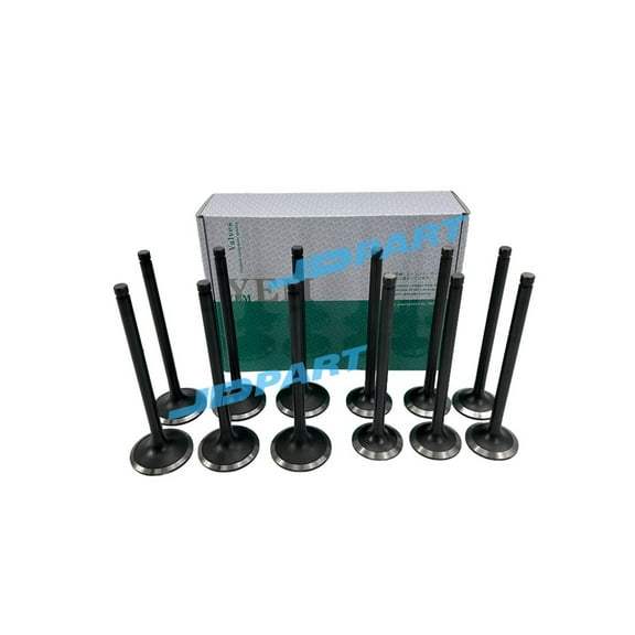 High quality 12 PCS D7D Intake and Exhaust Valve For Volvo Diesel Engine Parts