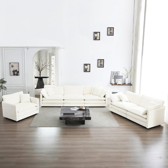 High-quality Chenille, Flexible Sofa Set / Create a Comfortable Living Room