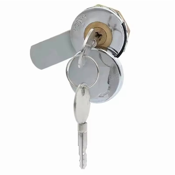 High-quality Door Lock Useful Steady Cam Lock Padlock for Security Door Cabinet Mailbox Drawer Cupboard Camlock 16mm + 2 Keys