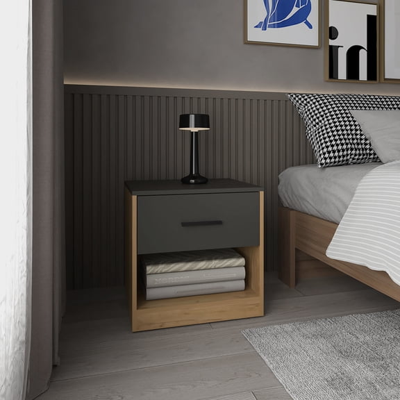 High - quality MDF Nightstand | Fitting in Bedroom, Office & Beyond | Receive Smooth - assembled Furniture