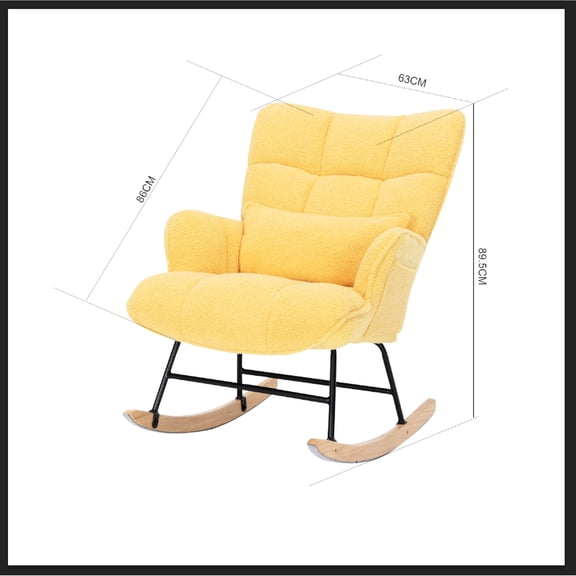 High - quality Teddy - Rocking and Reclining Motion - Nursery Decor - Load - bearing