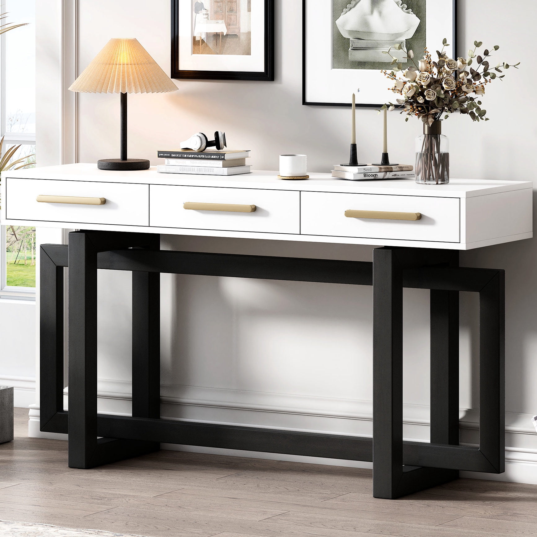 High - quality console table / Used in foyer and corridor / Drawers ...