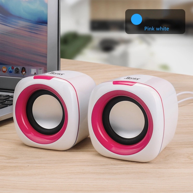 Highquality glossy material Computer Speakers, USB powered Speakers