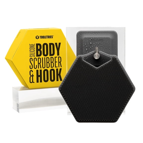 High-quality silicone pebble, used for cleaning, exfoliating and awakening the skin - bathroom supplies