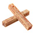 thumbnail image 1 of High-resin wood fire starter, 2-pack, waterproof natural tinder, compatible with flint, ideal equipment for hiking, camping, wilderness survival, and emergency supplies., 1 of 6