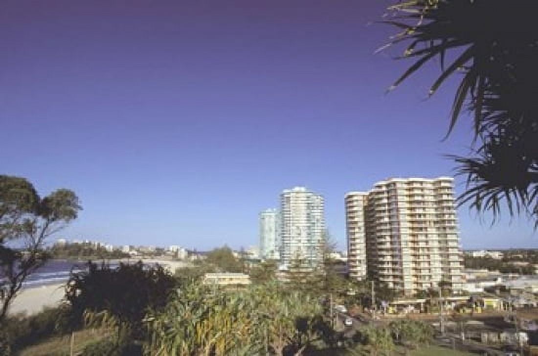 High-rises Coolangatta Gold Coast Queensland Australia Canvas Art - Walter Bibikow DanitaDelimont (27 x 18)
