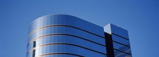 High section view of a building Midtown plaza Atlanta Fulton County Georgia USA Canvas Art - Panoramic Images (36 x 13)