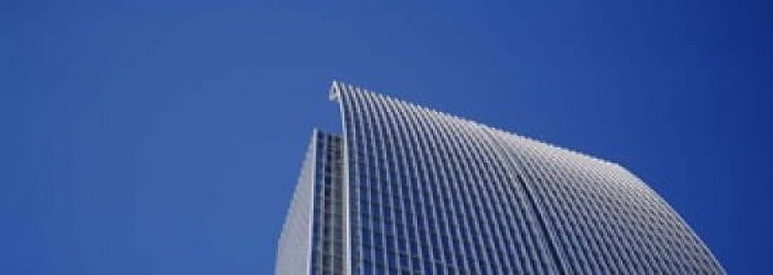 High section view of a building Symphony Tower 1180 Peachtree Street Atlanta Fulton County Georgia USA Canvas Art - Panoramic Images (18 x 7)