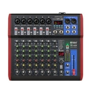High sound quality! D Debra Audio Pro Portable Recording Mixer Audio With USB 99 DSP Digital Effects For DJ Mixer Console Karaoke Recording Studio SI-8UX 8 Channel