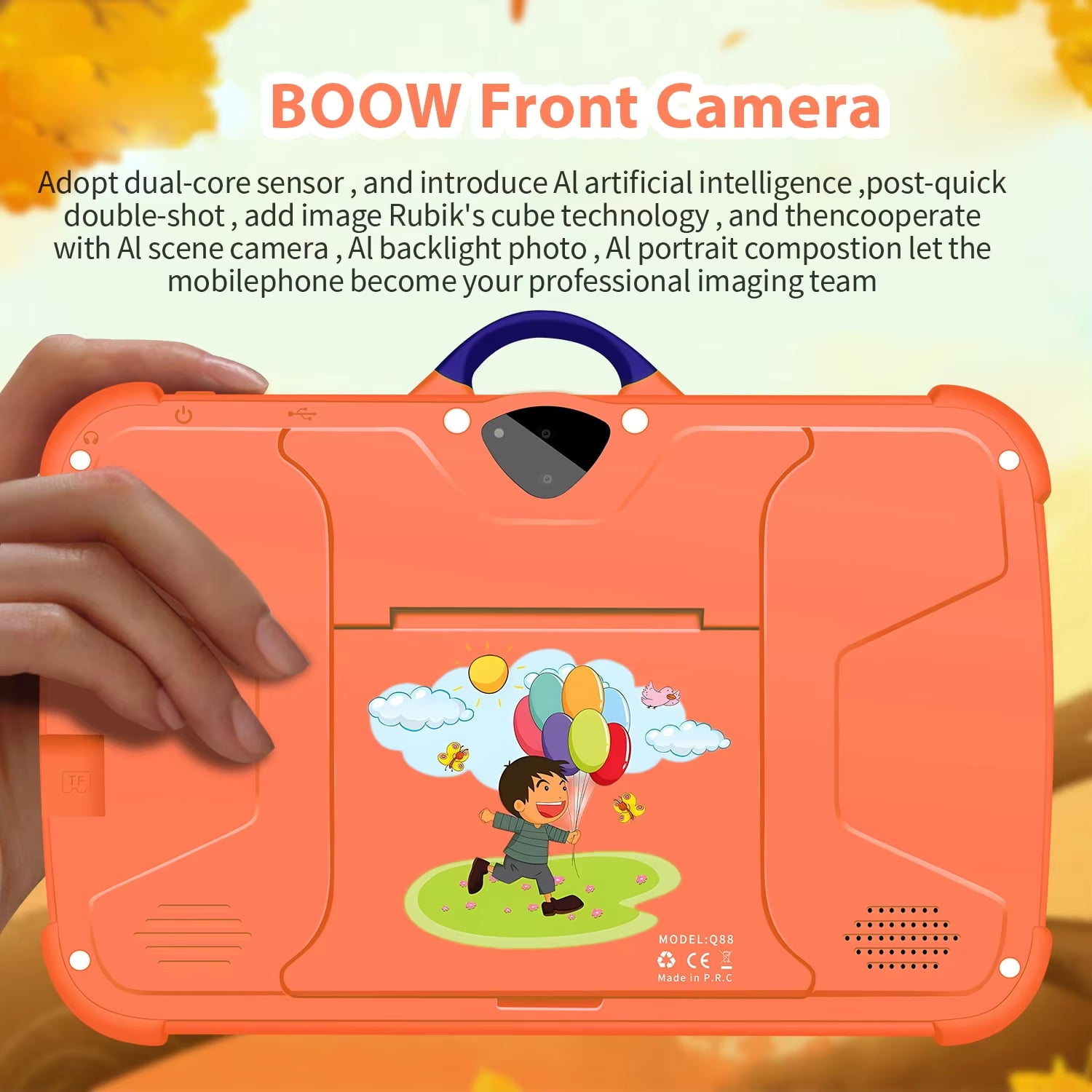 High-speed 5G WiFi 7 Inch Android9.0 Tablet for Children Education with ...