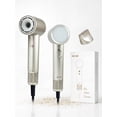 thumbnail image 1 of WHS High Speed Ionic Hair Dryer, 110000 RPM Brushless Motor, Fast Drying, Lightweight Gold with Nozzle, 1 of 9