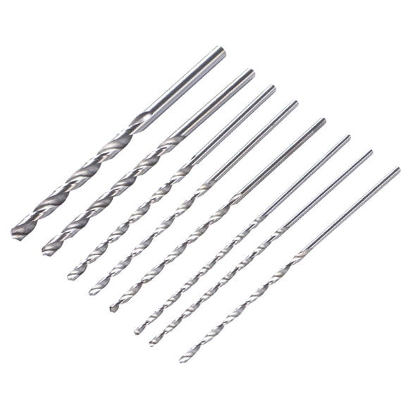 High-speed Steel Straight Shank Twist Drill Bit Strong Wear-resistant Chip Evacuation Smooth Set