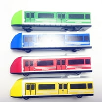 High-speed Train Simulation Model Children Pull Back Toy Desktop Decor Gift