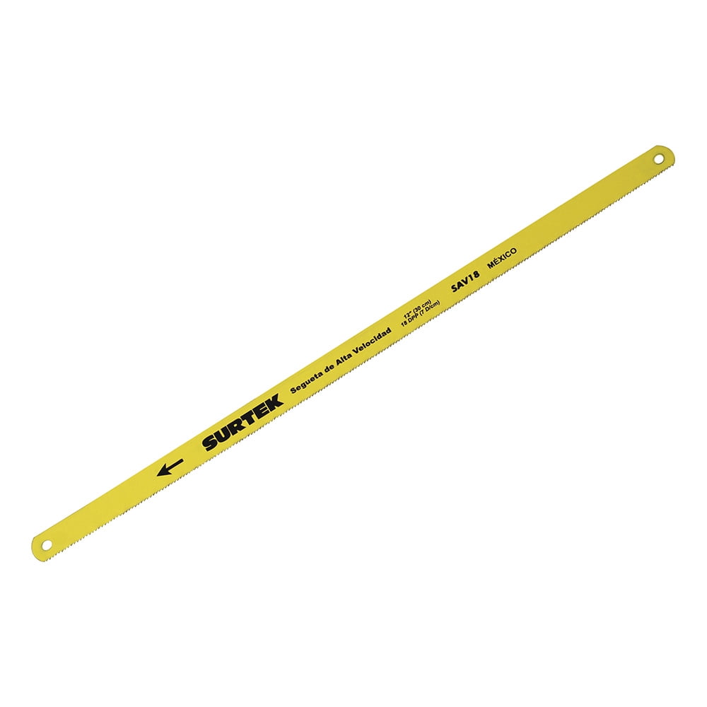High speed steel 12" Blade 18tpi Surtek