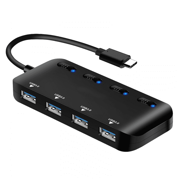 High-speed usb 3.0 4-port hub one for four USB3.0 hub manufacturers 4/7 port switch