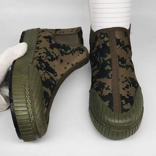 Hightop release shoes men's construction site work shoes military