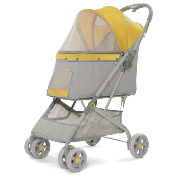 High-value Breathable Pet Cart Foldable Cart Pet Dog Dog Cat Small and Medium-sized Dog