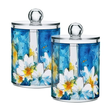 High-value clear storage jars keep life organized and within reach! Tombstone