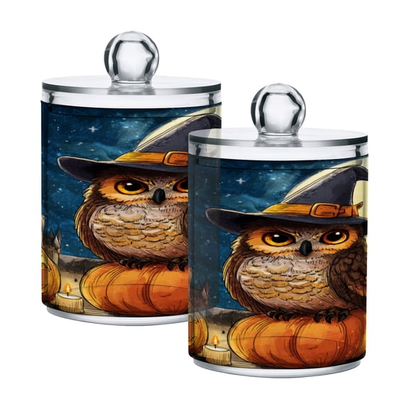 High-value clear storage jars keep life organized and within reach one sizex2 Cute Magic Owl
