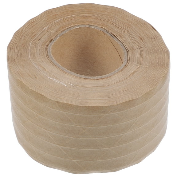 CIMAXIC Heavy Duty Paper Packing Tape Water Activated Kraft Tape for Secure Box Sealing
