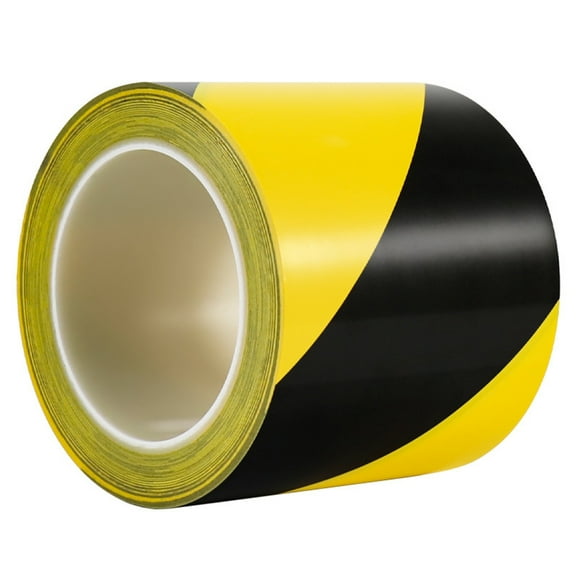 High visibilities PVC Warning Tape 300mx50mm Caution Tape Safety Marking for Safety Area Identification in Yellow & Black