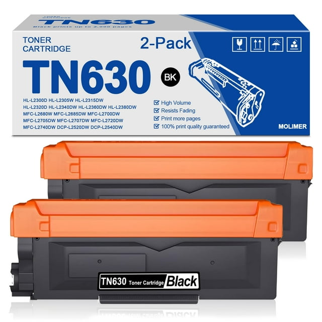 High yield TN630 Toner Cartridge Replacement for Brother HLL2315DW HL