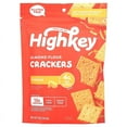 thumbnail image 1 of HighKey, Keto Friendly Gluten Free Almond Flour Crackers, Cheddar, 2 oz Pack of 4, 1 of 2