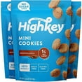 thumbnail image 1 of HighKey Keto Snacks Low Carb Snickerdoodle Cookie - Paleo, Diabetic Diet Friendly - Gluten Free, Low Sugar Dessert Treats & Sweets - Ketogenic Products Healthy Protein Cookies (Packaging May Vary) 3-p, 1 of 3