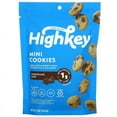 thumbnail image 1 of HighKey, Mini Cookies, Chocolate Chip, 2 oz Pack of 2, 1 of 2