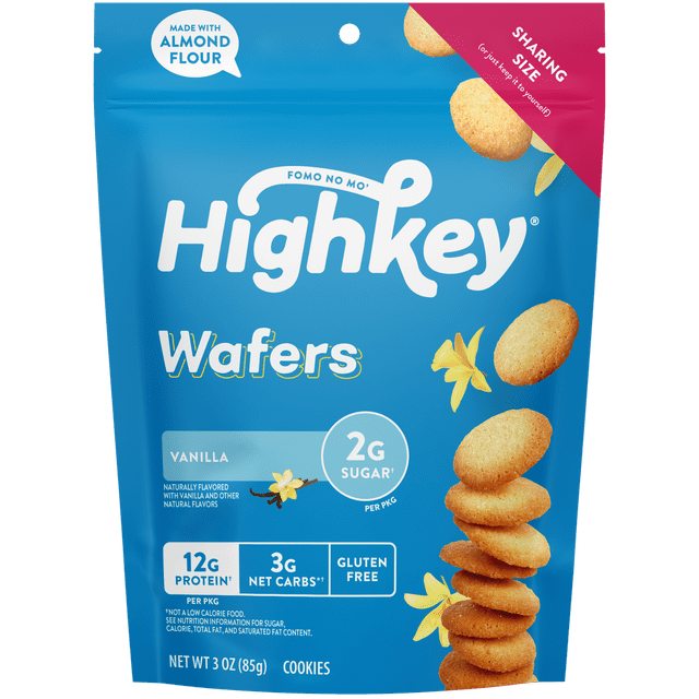 HighKey Vanilla Wafers | Baked goods for convenient stores - Walmart ...