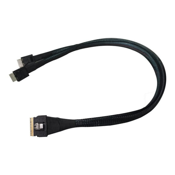 HighPoint 8654-8611-205 NVMe SFF-8654 to SFF-8611 0.5M Cable