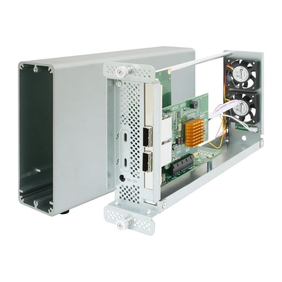 Thunderbolt™ 3 to 2x Mini-SAS Port Adapter (8x SAS/SATA Channels)