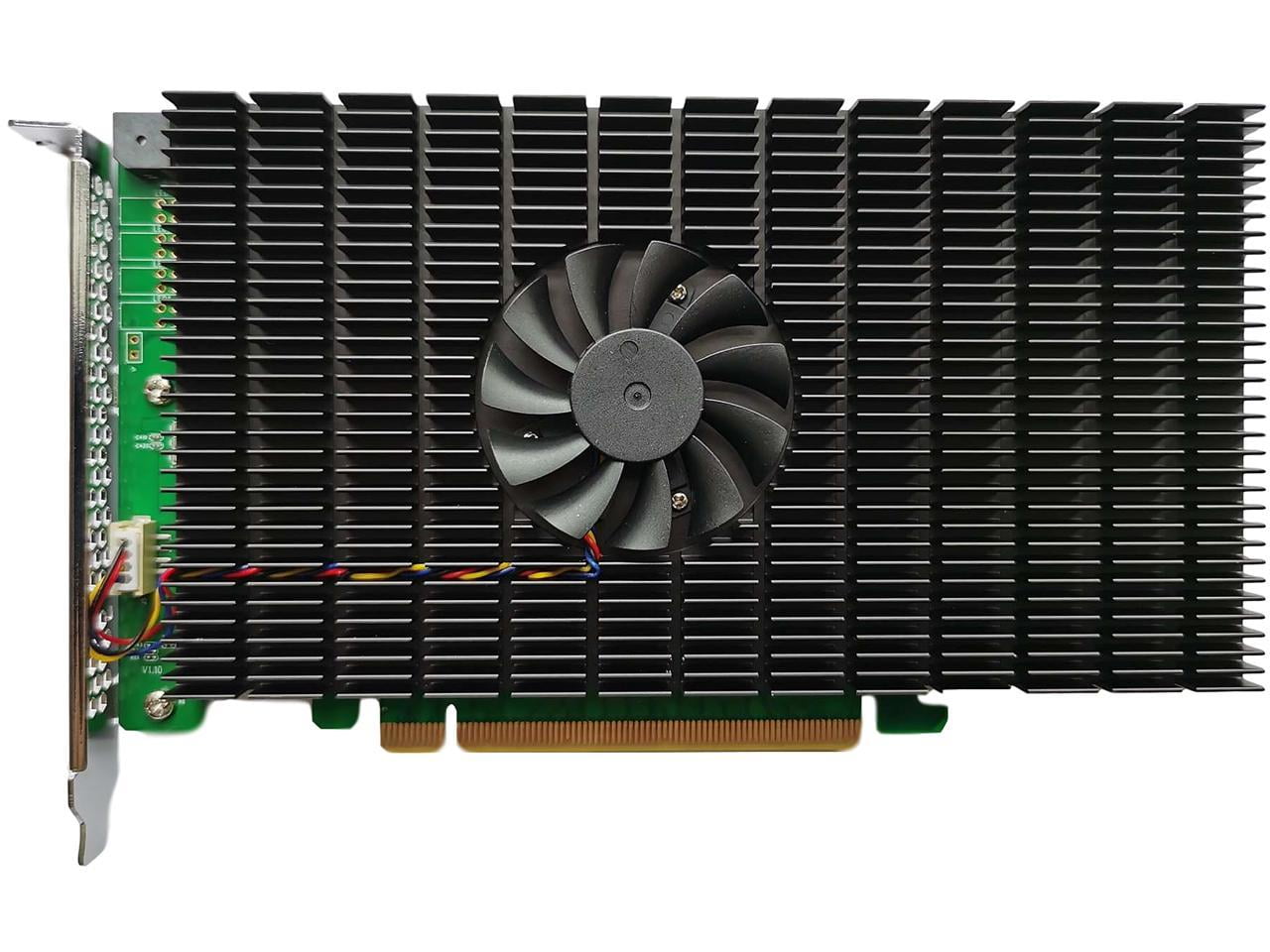 HighPoint SSD7505 PCIe x16 4-Channel NVMe RAID Controller