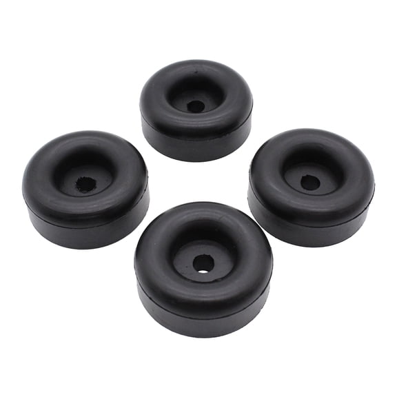 HighQuality 2.5" Rubber Buffer Block Cargo Trailer Door Cushion Replacement Vehicle Safety for Driving
