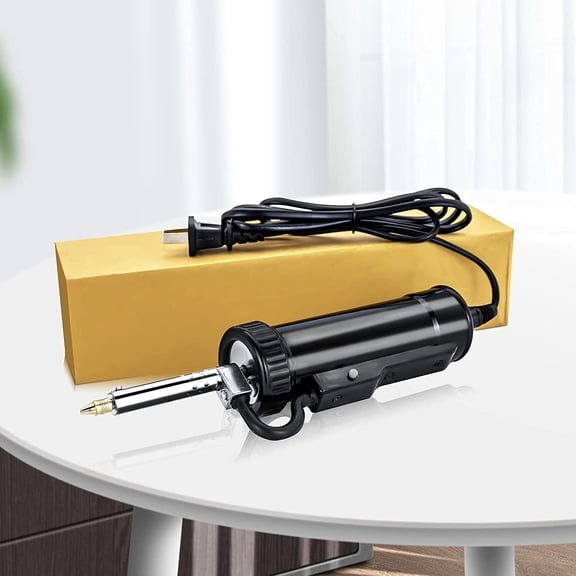HighTop Automatic Desoldering Pump Vacuum Solder Sucker Tool Portable AC110V 30W Electric Desoldering Gun Repair Solder Removal Tool Solder Sucker Iron Tin for