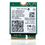 HighZer0 Electronics AX211 WiFi 6E Card | Tri-Band Wi-Fi | Up to 2.4 Gbps | CNVio2 M.2 Wifi Card for PC | Supports Bluetooth 5.3 | Requires Intel 11th+ Gen CPU Windows 10/11, Linux | AX211NGW