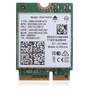 HighZer0 Electronics AX411 WiFi 6E Card | Tri-Band Wi-Fi | Up to 3.0 Gbps | CNVio2 M.2 Wifi Card for PC | Supports Bluetooth 5.3 | Requires Intel 12th+ Gen CPU Windows 10/11, Linux | AX411NGW