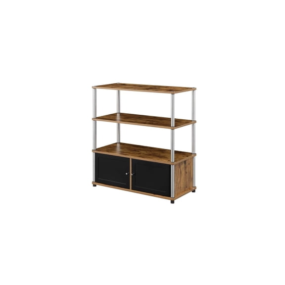 Highboy TV Stand - Storage Cabinets & Shelves for Media
