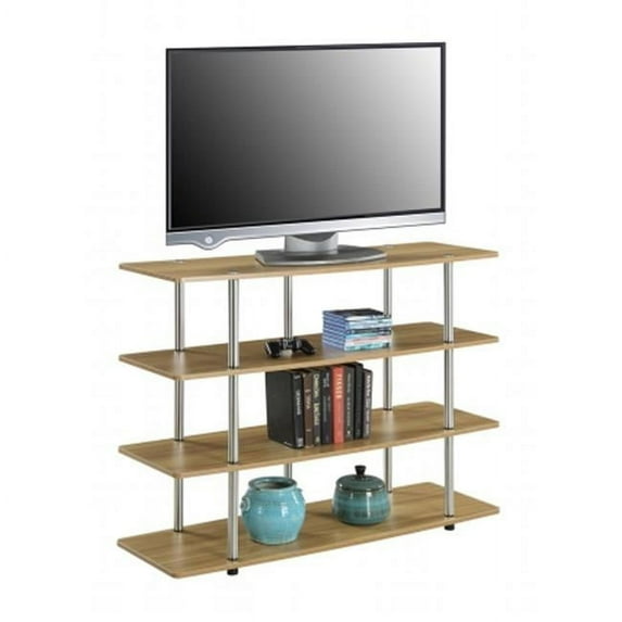 Highboy TV Stand XL - Light Oak