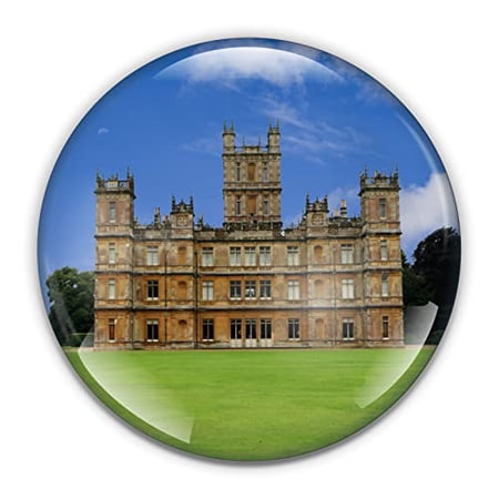 Highclere Clastle Paperweight in Gift Box, 3 Inch Crystal Dome, Perfect for House Warming Gift