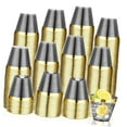 thumbnail image 1 of Highcool 100 Pieces Glitter-Enhanced Plastic Cups, 9 oz Capacity, with Rims for Wedding, Shower, Birthday Party Supplies(), 1 of 6