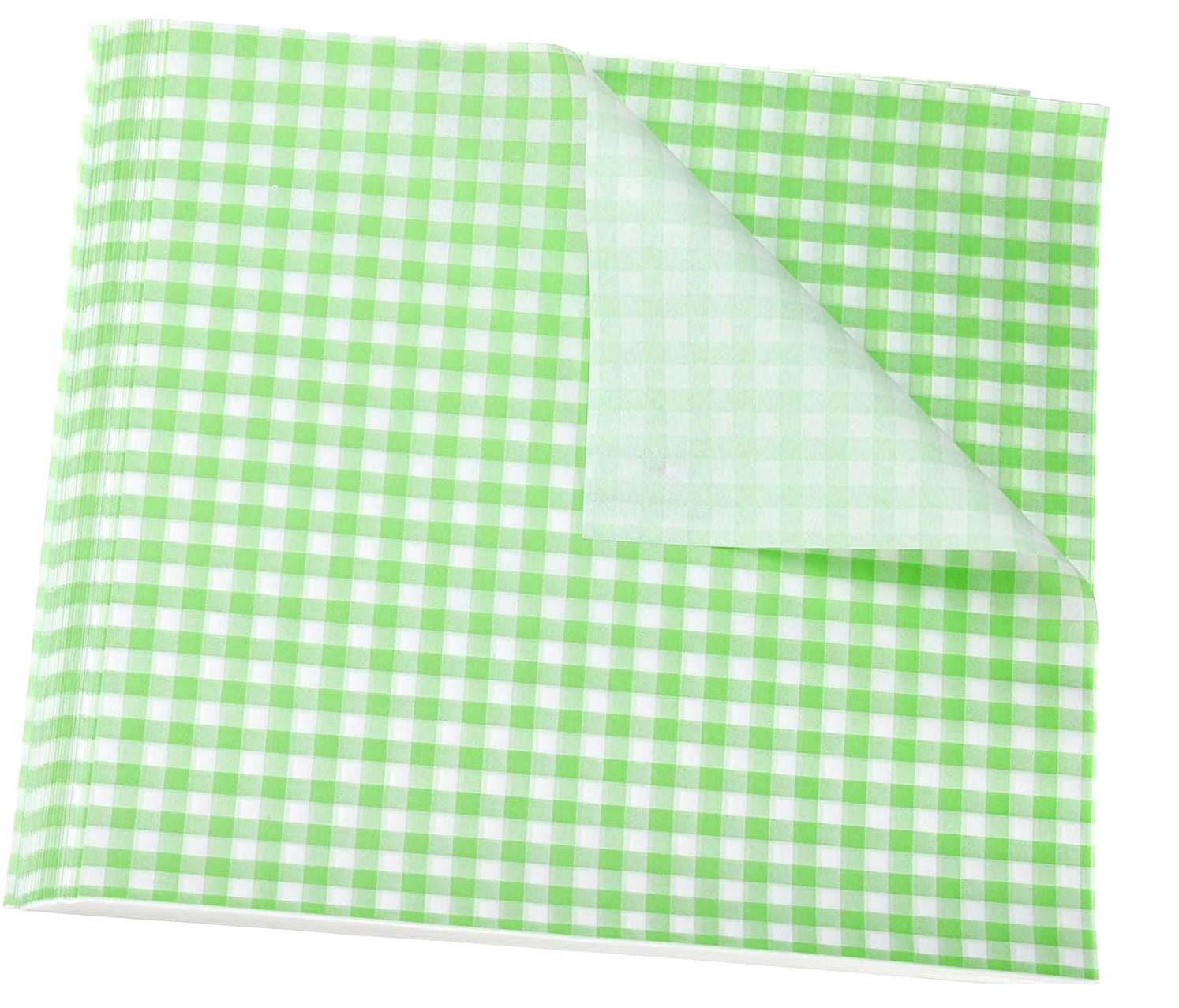 Sourcing Map 200pcs Square Checkered Wax Paper, 8.66" X 8.66", Oil-Absorbing, Dry Food Wrapping Paper For Sandwich, Baking, Picnic, Hamburger, Kitchen - View #8