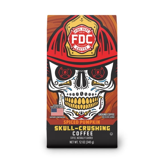 Fire Department Coffee Pumpkin Ground Coffee 12oz