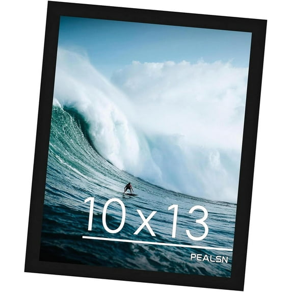 Highcool 10x13 Picture Frame, Wall-Mountable Display for Horizontal or Vertical Orientation, Single Unit