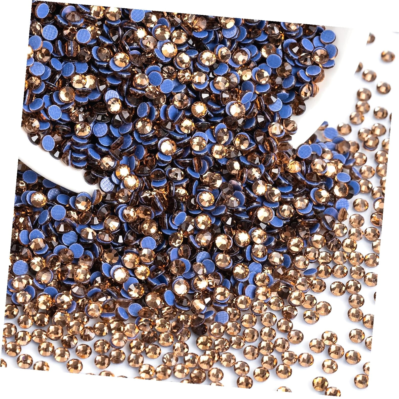 Highcool 12000PCS Hotfix Rhinestones Bulk Flatback Hot Fix Rhinestone