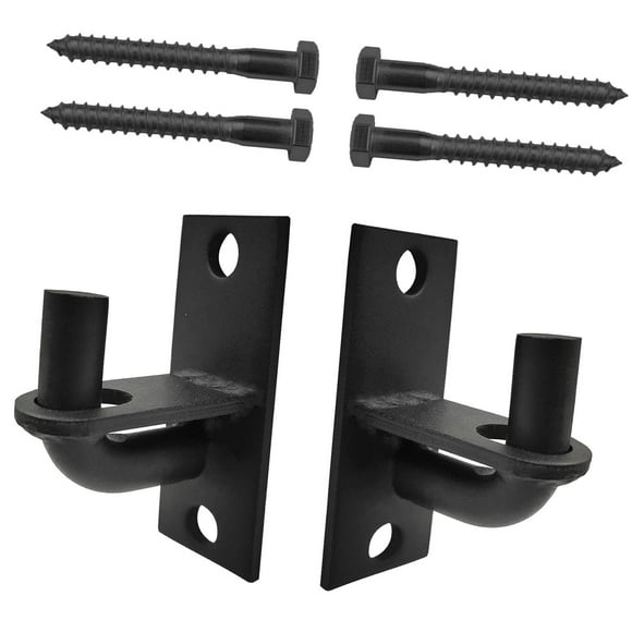 Highcool 2 Pack Farm Gate Hinges for Chain Link Fence with 5/8 Hinge Pin -