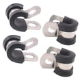 thumbnail image 1 of Highcool 20Pcs 1/2" (12mm) Cable Clamp Set, featuring rubber- wire clamps with steel construction for insulated clamping., 1 of 7